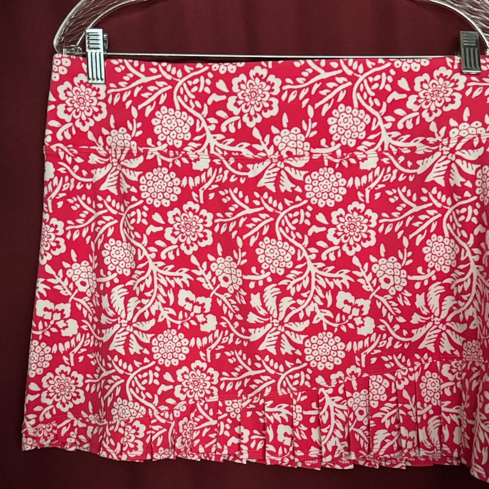 New Sigrid Olsen Tennis Skirt (with Headband), Size L